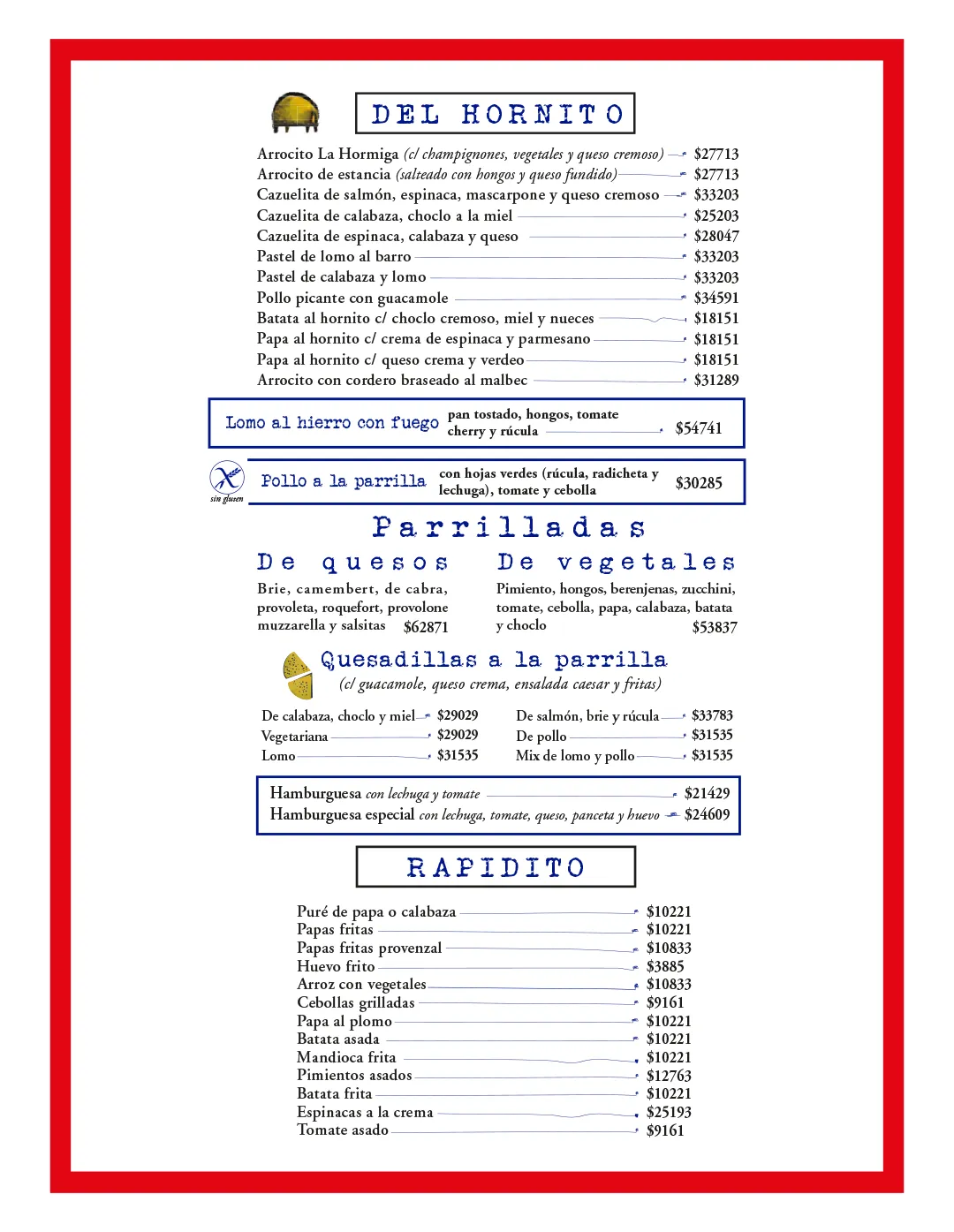 Menú — Página 5